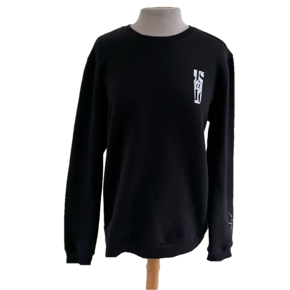 MPG Sport Black Cotton Sweatshirt Size XL Crew Neck EUC Collaboration